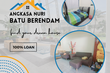 Extra 1 Floor 1 Sty Terrace House Angkasa Nuri CTRM Batu Berendam