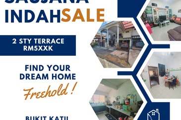 FREEHOLD !! Fully Furnish 2 Sty Terrace House Saujana Indah Bukit Katil
