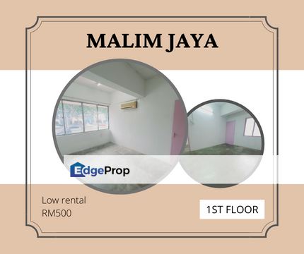 1st Floor Shop Office Facing Main Road Malim Jaya Batu Berendam, Melaka, Batu Berendam