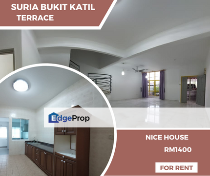 Nice House 2 Sty Terrace Tmn Suria Bukit Katil, Melaka, Bukit Katil