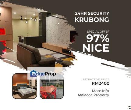 Very Nice Fully Furnished 2 Sty Terrace House 24hr Security One Krubong, Melaka, Krubong