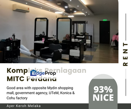 Nice Area Ground Floor Kompleks Perniagaan MITC Perdana Ayer Keroh, Melaka, Ayer Keroh