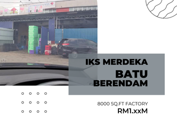 Very Big Factory 8000 sq.ft IKS Merdeka Jaya Batu Berendam Malim