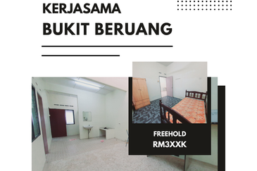Freehold Good Price 1 Sty Terrace House Kerjasama MMU Bukit Beruang