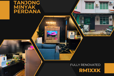 Fully Renovated Ground Floor Tanjong Minyak Perdana Bukit Rambai