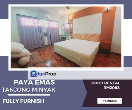 Fully Furnish Nice 2 Sty Terrace House Paya Emas Tanjong Minyak, Melaka, Melaka Tengah