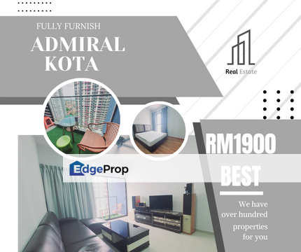 Fully Furnish 24hr Security Nice Pool Admiral Residence Kota Laksamana, Melaka, Melaka Tengah
