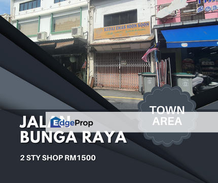 Super Good Area Face Main Road 2 Sty Shop Jalan Bunga Raya Jonker Walk, Melaka, Batu Berendam