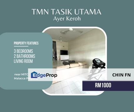 Good Location 1 Sty Terrace Tasik Utama Ayer Keroh UTeM MITC LHDN Melaka, Melaka, Ayer Keroh