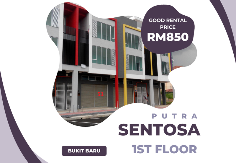 Office Shop Pusat Niaga Putra Sentosa  Bukit Baru