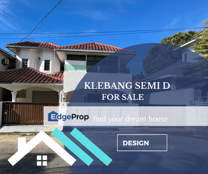 Very Grand Design Attractive Price 2 Sty Semi D Klebang Besar, Melaka, Klebang