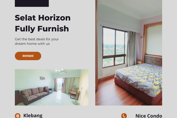 Fully Furnish Condo Selat Horizon Klebang