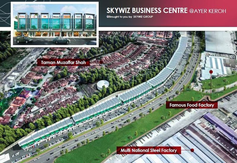 Face Main Road 3 Shop 2 unit Adjoin Skywiz Business Centre Ayer Keroh