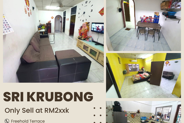 Freehold Super Good RM2xxk 1 Sty Sri Terrace House Seri Krubong