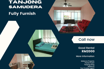 Big Condo Swimming Pool Fully Furnish Tanjong Samudera Kling Pantai Puteri