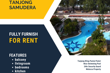 Condo Swimming Pool Tanjong Samudera Pantai Puteri Tanjung Kling