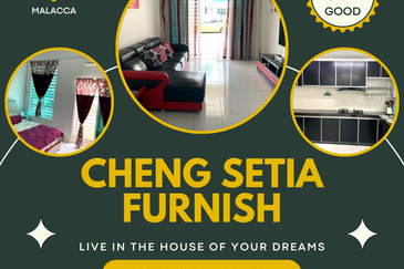 Fully Furnish Nice 2 Sty Terrace House Cheng Setia