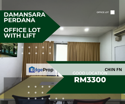 Fully Furnish Office Equipment Good Location Lift Damansara Perdana, Selangor, Petaling Jaya