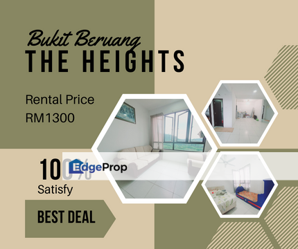 Nice Condo Swimming Pool The Height Residence MMU Bukit Beruang, Melaka, Ayer Keroh