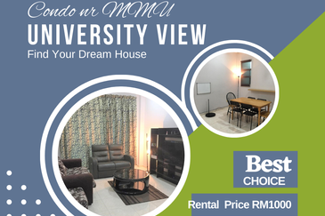 University View Apartments (Bukit Beruang Bestari)