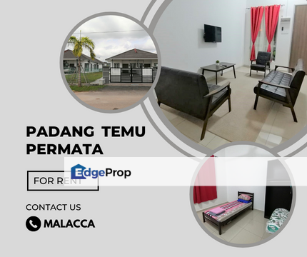 Nice Fully Furnish Single Sty Semi D Padang Temu Permata Ujong Pasir, Melaka, Melaka Tengah