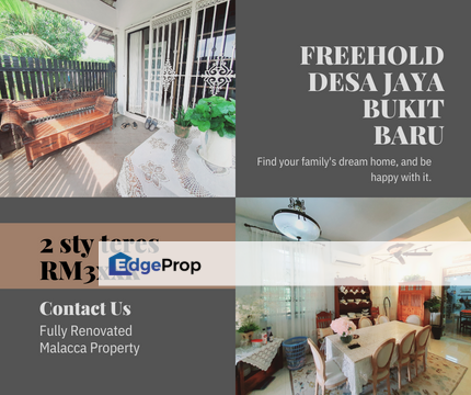 Renovated End Lot 2 Teres Desa Jaya Bukit Baru, Melaka, Melaka Tengah
