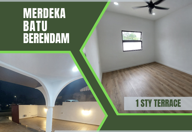 Nice New Renovate 1 Sty Teres House Merdeka CTRM Infineon Batu Berendam