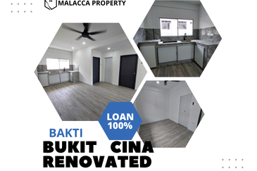 Fully Renovated 100% Full Loan Bakti Apartment Bukit Cina