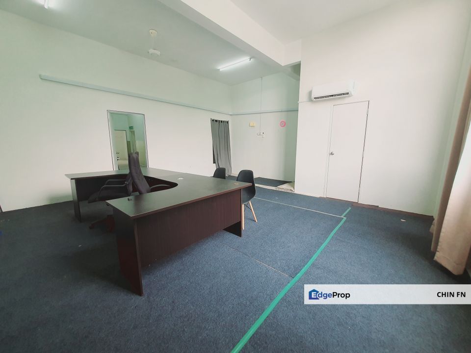 With Some Office Aircond Furniture 1st Floor Shop Office One Krubong Melaka, Melaka, Krubong
