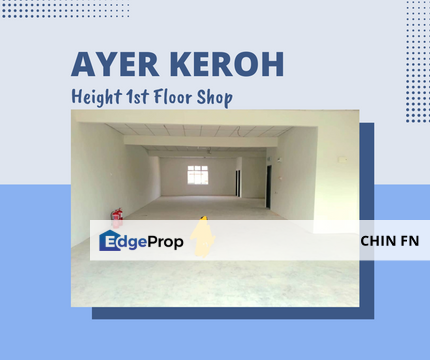 Big 1800 sq.ft 1st Floor Office Ayer Keroh Height Bukit Beruang MMU, Melaka, Ayer Keroh