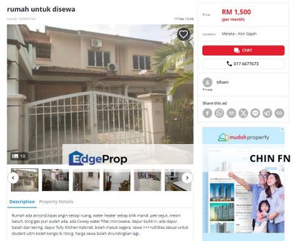 5 Bilik Boleh Ramai Pelajar Rumah 2 Sty Teres Dimensi Lendu Alor Gajah, Melaka, Alor Gajah