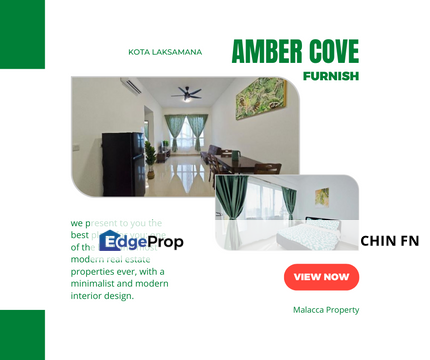 Brand New Fully Furnish Swimming Pool Amber Cove Condo Kota Laksamana Melaka, Melaka, Klebang