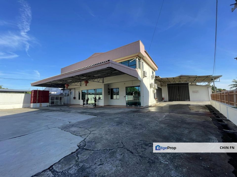 Big Factory Warehouse 39K sqft Concrete Floor Office Klebang Besar Melaka, Melaka, Klebang