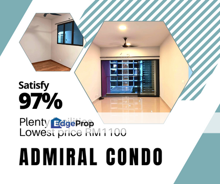 Lowest Price Basic Item Nice Condo Admiral Residence Kota Laksamana Melaka, Melaka, Melaka Tengah