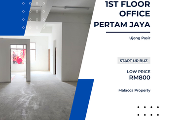 Face Main Road 1st Floor Good Price Prime Area Pertam Jaya Ujong Pasir Melaka