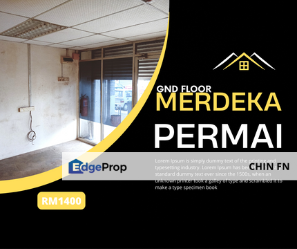 Good Place Low Price Ground Floor Shop Merdeka Permai Batu Berendam Melaka, Melaka, Batu Berendam