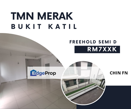 Brand New Grand Freehold 2 Sty Semi D House Merak Bukit Katil Baru Melaka, Melaka, Bukit Katil