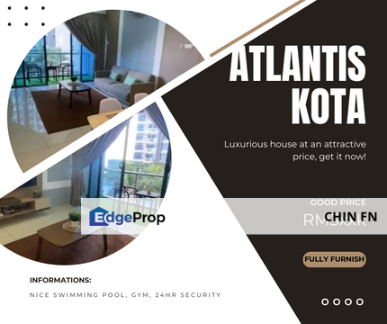 Best Airbnb Nice Fully Furnish Condo Atlantis Residence Kota Laksamana Melaka, Melaka, Melaka Tengah