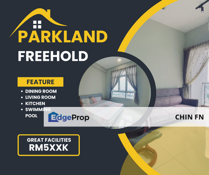 High Floor Freehold Swimming Pool Parkland Residence Condo Bachang Melaka, Melaka, 