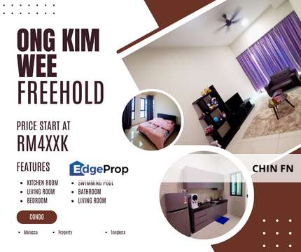 Freehold Pay Fong Gajah Berang Ong Kim Wee Residence Condo Tengkera Melaka, Melaka, Melaka Tengah