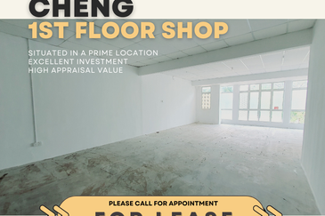 1st Floor Shop Face Main Road Paya Rumput Utama Cheng Batu Berendam Melaka