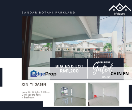 Xin Yi Glass Solar End Lot New 1 Teres Bandar Botani Parkland Jasin Melaka, Melaka, Jasin