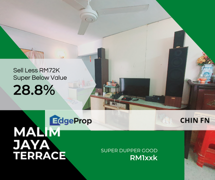 Below Value 28.8% Less RM72K Terrace 2 Sty House Malim Jaya Bachang Melaka, Melaka, Melaka Tengah