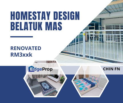 Homestay Renovate 100% Full Loan 1 Teres Belatuk Mas Durian Tunggal Melaka, Melaka, Durian Tunggal