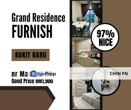 Fully Furnish Condo Grand Residence Bukit Baru GH Hospital Manipal Melaka, Melaka, Melaka Tengah