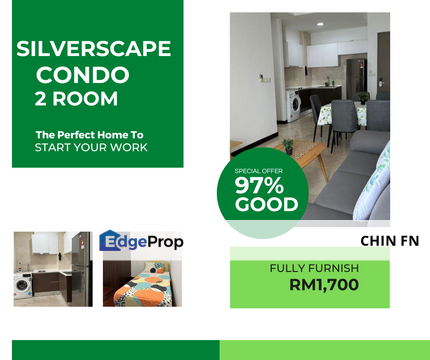 Nice Fully Furnish 2 Room Silverscape Residence Condo Melaka Raya, Melaka, Melaka Tengah