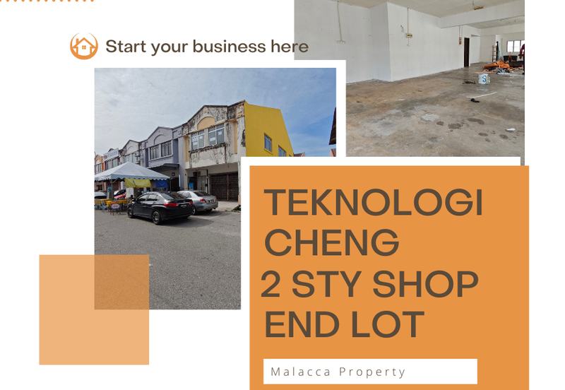 End Lot 2 Sty Shop Teknologi Cheng nr Factory Industrial Batu Berendam Melaka