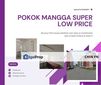 Low Price Good Investment Below RM100K Kampung Padang Pokok Mangga Melaka, Melaka, Melaka Tengah