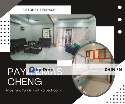 Fully Furnish Nice 2 Sty Terrace House Paya Emas Tanjong Minyak Melaka, Melaka, Cheng