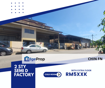 Extend Extra Floor 2 Sty Semi D Factory IKS Malim Jaya Batu Berendam Melaka, Melaka, Batu Berendam